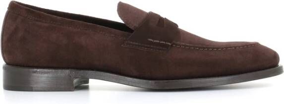 Henderson Klassieke Moccasin Sandalen Bruin Brown Heren