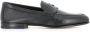 Henderson Zwarte Leren Moccasin Sandalen Black Heren - Thumbnail 1