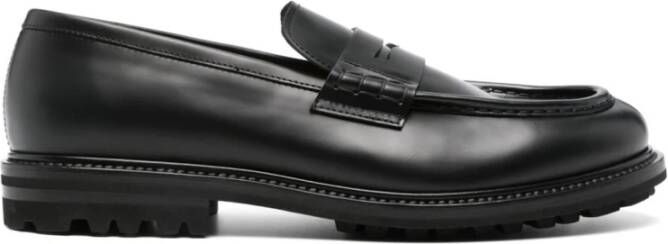 Henderson Zwarte platte schoenen Elegant stijl Black Heren