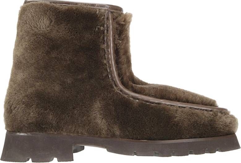 Hereu Boots & laarzen Armenta Low Zipped Boots in zwart