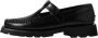 Hereu Premium Leren Sport Mocassin Black Dames - Thumbnail 1