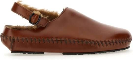 Hereu Shearling Klompen voor Vrouwen Brown Dames