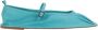 Hereu Turquoise Mary-Jane Ballerina Flats Blue Dames - Thumbnail 1