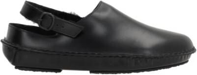 Hereu Zwarte platte schoenen Black Dames