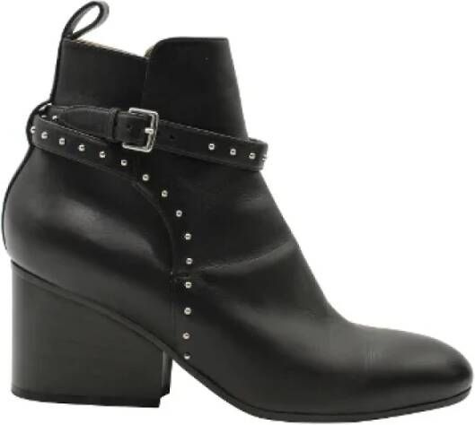 Hermès Vintage Pre-owned Leather boots Black Dames