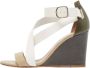 Hermès Vintage Pre-owned Leather sandals White Dames - Thumbnail 1