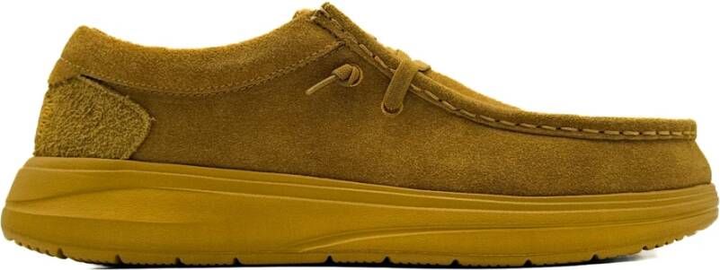 Hey Dude Beige Platte Schoenen Wally Model Beige Heren