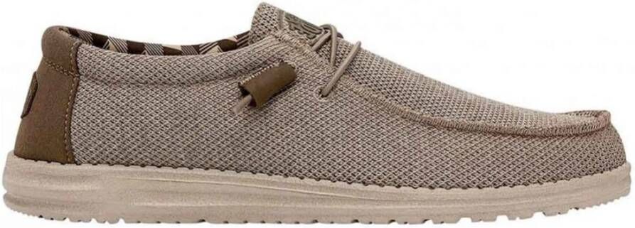 Hey Dude Beige Sneakers Wally Sox Classic Beige Heren