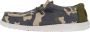 Hey Dude Camo Adventure Sneaker Green Heren - Thumbnail 9