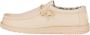 Hey Dude Canvas Instap Mocassin Schoen White Heren - Thumbnail 2