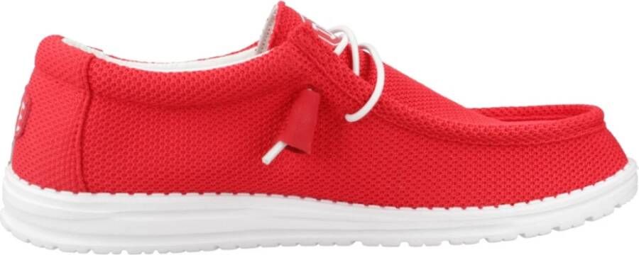 Hey Dude Casual Veterschoenen Wally SOX Red Heren