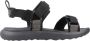 Hey Dude Collins Platte Sandalen Black Heren - Thumbnail 1