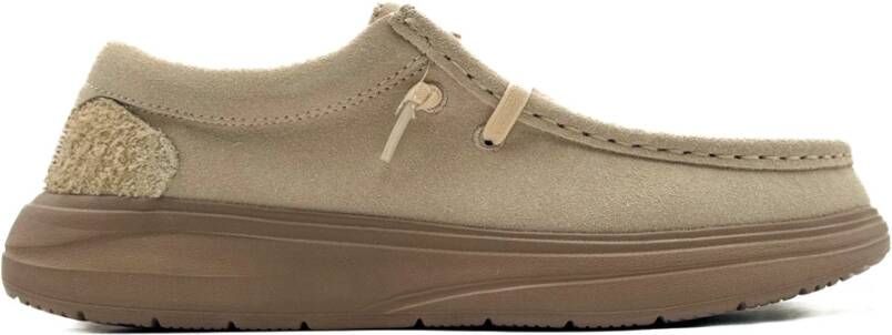 Hey Dude Crème Platte Schoenen Wendy Model Beige Dames