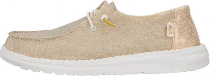 Hey Dude Glitter Prinses Sneaker Yellow Dames