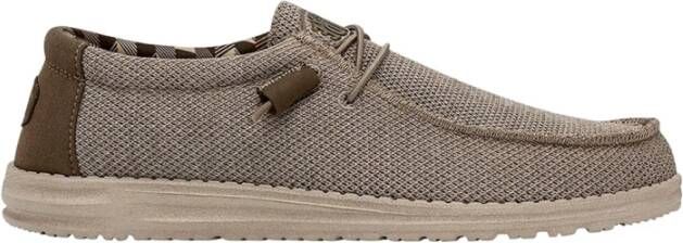 Hey Dude Beige Sneakers Wally Sox Classic Beige Heren