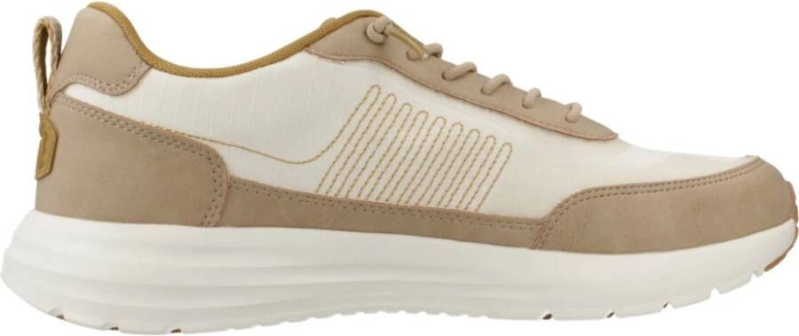 HEYDUDE Sirocco Alta Hype Heren Sneakers Silver Birch