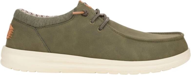 Hey Dude Klassieke Groene Platte Schoenen Green Heren