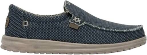 Hey Dude Klassieke Sailor Loafers voor Mannen Blue Heren