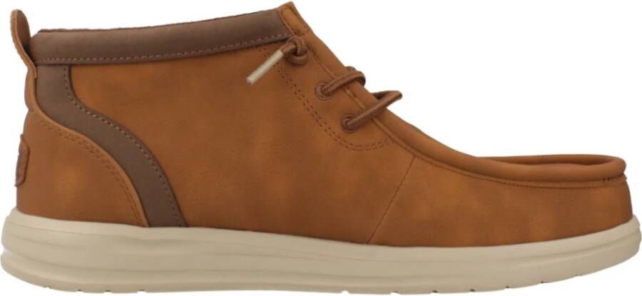 Hey Dude Klassieke Veterschoenen Brown Heren