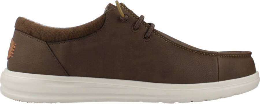 Hey Dude Klassieke Veterschoenen Brown Heren