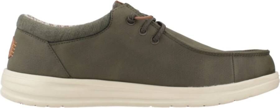 Hey Dude Klassieke Veterschoenen Green Heren