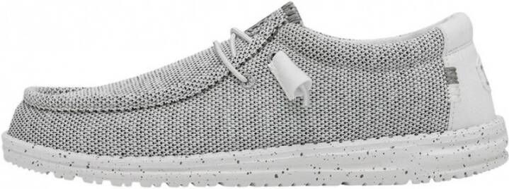 Hey Dude Klassieke Wally Sox Sneaker White Heren