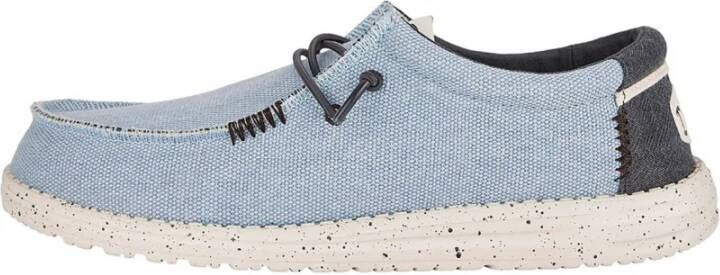 Hey Dude Kust Jute Sneaker Blue Heren