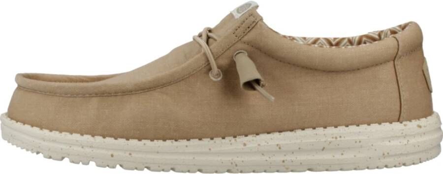 Hey Dude Casual heren veterschoenen Beige Heren