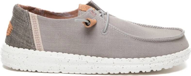 Hey Dude Lichtgewicht Ademende Grijze Sneakers Gray Dames