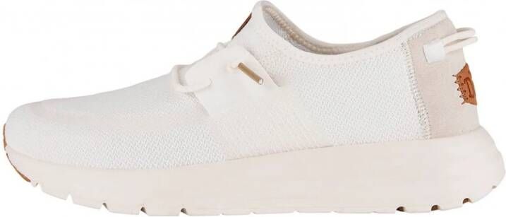 Hey Dude Lichtgewicht Mesh Sneaker White Heren