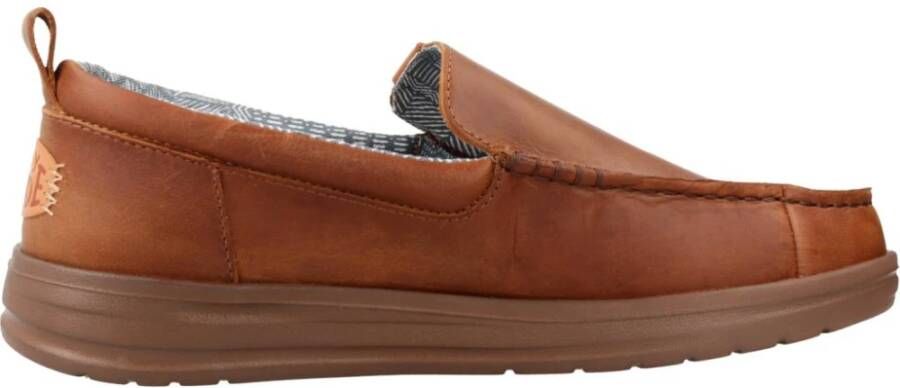 Hey Dude Loafers Brown Heren