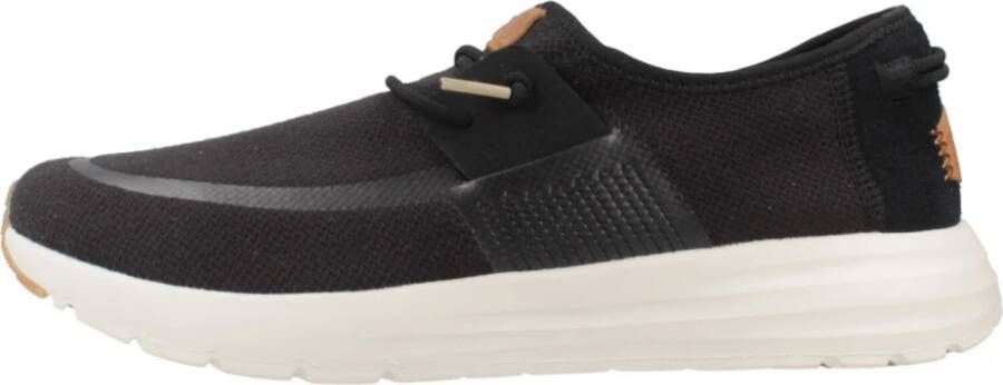 Hey Dude Neutrale Sneakers Black Heren