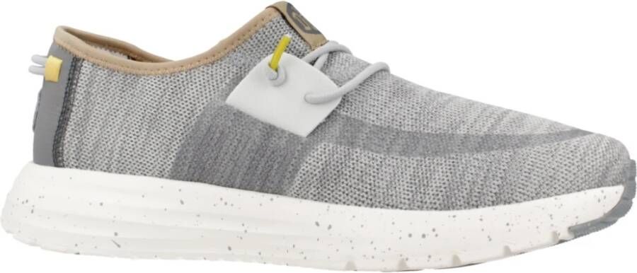 Hey Dude Lichtgewicht Sportieve Sneaker Gray Heren