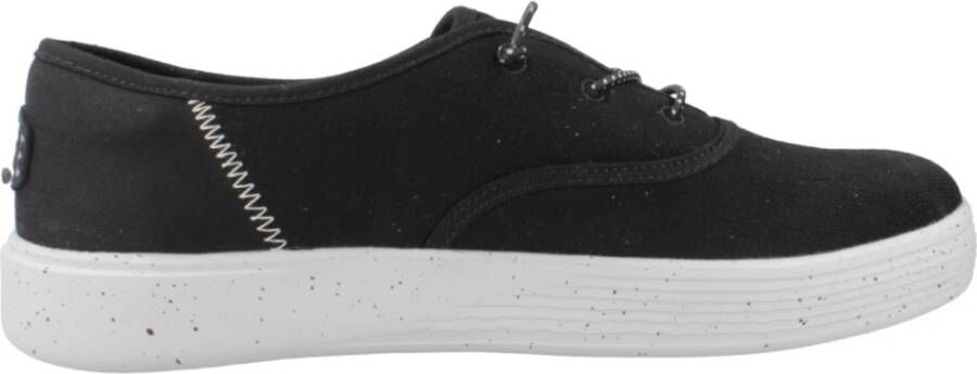 Hey Dude Sportieve Mesh Veterschoenen Black Heren