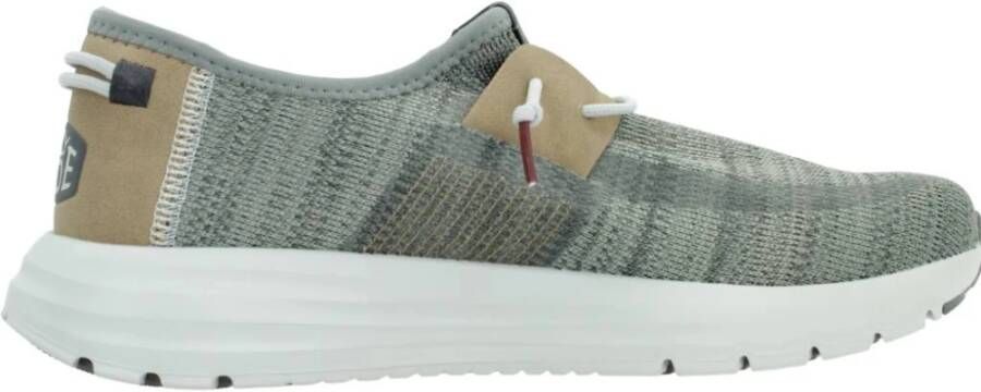 Hey Dude Stijlvolle Veterschoenen 40140H Sirocco Gray Heren