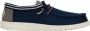 Hey Dude Wally Letterman Navy Grey Schoenen Blue Heren - Thumbnail 2