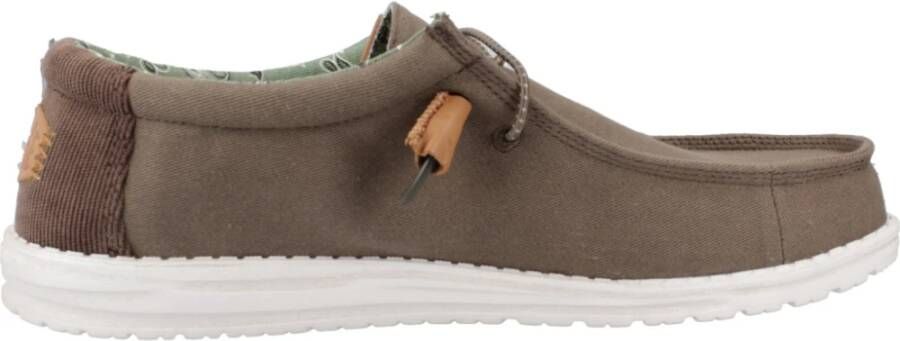 Hey Dude Wally Workwear Veterschoenen Green Heren