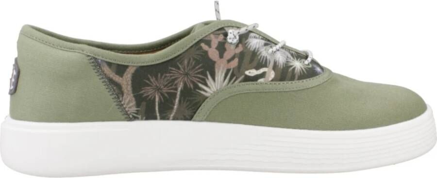 Hey Dude Woestijn Veterschoenen Green Heren