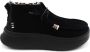 Hey Dude Zwarte Suede Peak Hi Laarzen Black Dames - Thumbnail 3