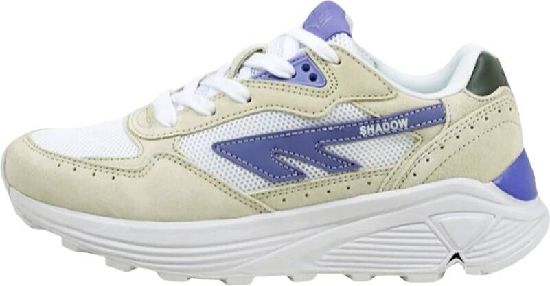 Hi-Tec HTS Shadow RGS White Persian Violet Wit Suede Lage sneakers Unisex