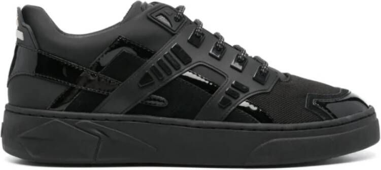 Hide&Jack Zwarte Sneakers Mini Silverstone Black Heren