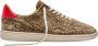 Hidnander Dierenprint Sneakers Brown Dames - Thumbnail 1