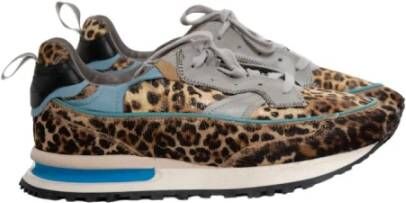 Hidnander Leopard Threedome Hardloopschoenen Multicolor Dames