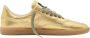 Hidnander Retro Leren Sneakers Yellow Dames - Thumbnail 1