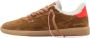 Hidnander Mega T Shearling Chocolate Fluo Peach Brown Dames - Thumbnail 1