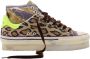 Hidnander Starless High Platform Leopard Canvas Brown Dames - Thumbnail 1