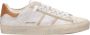 Hidnander Starless Lage Leren Canvas Sneakers White Heren - Thumbnail 1