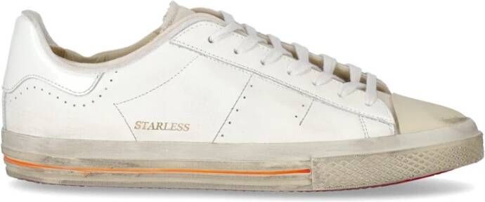 Hidnander Starless Low Witte Sneaker Wit Heren