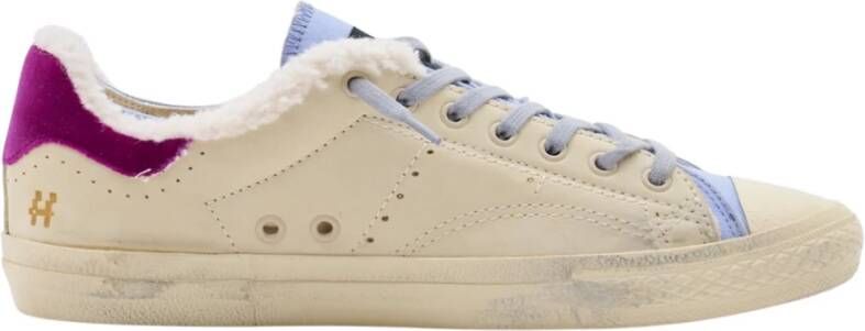 Hidnander Starless Shearling Cream Lillac Beige Dames