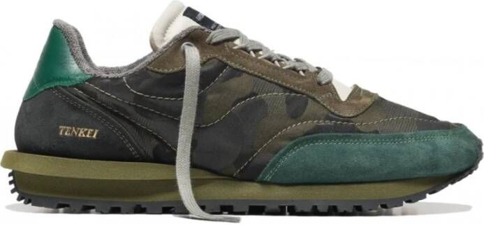 Hidnander Tenkei Track Edition Groene Camo Hardloopschoen Green Heren